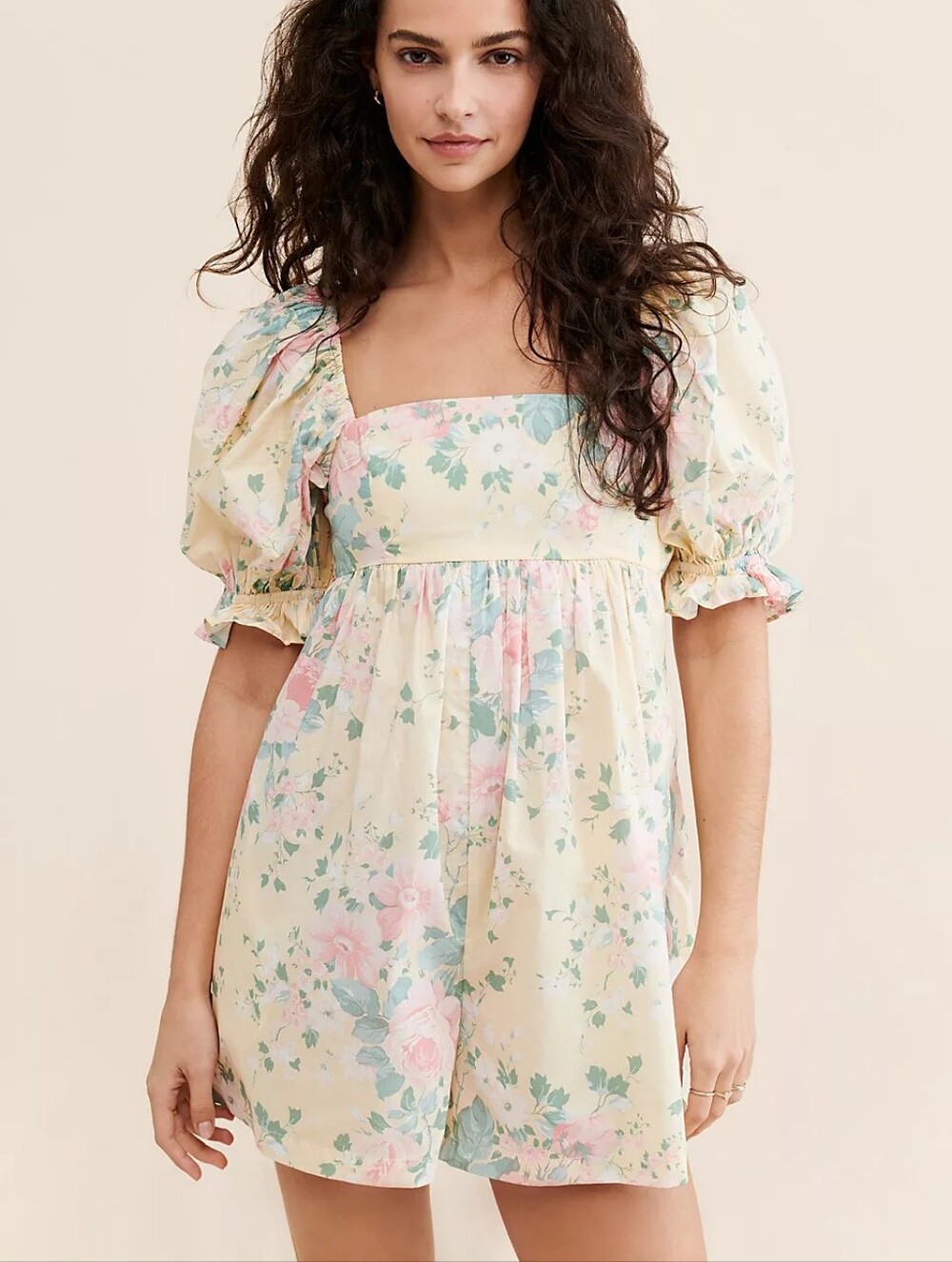 Selkie Floral The Hamptons Romper in Pink - Size 5X